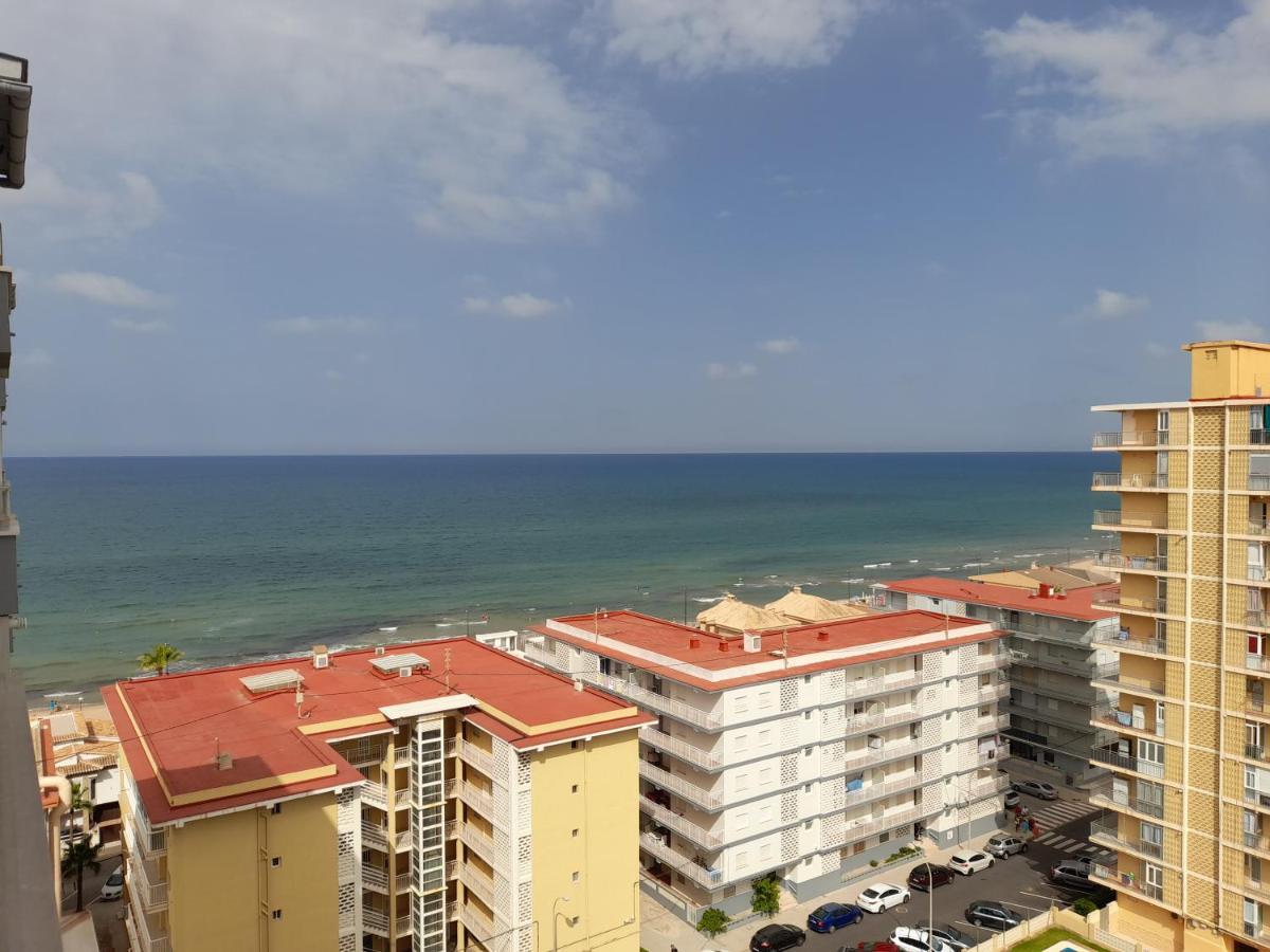 Apartamento Vistas Al Mar, 11 Planta, 50M Playa!! Miramar Buitenkant foto