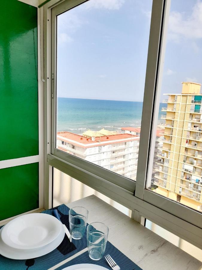 Apartamento Vistas Al Mar, 11 Planta, 50M Playa!! Miramar Buitenkant foto