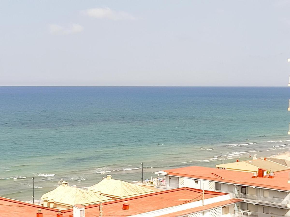 Apartamento Vistas Al Mar, 11 Planta, 50M Playa!! Miramar Buitenkant foto