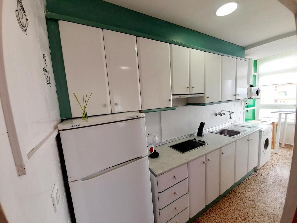Apartamento Vistas Al Mar, 11 Planta, 50M Playa!! Miramar Buitenkant foto