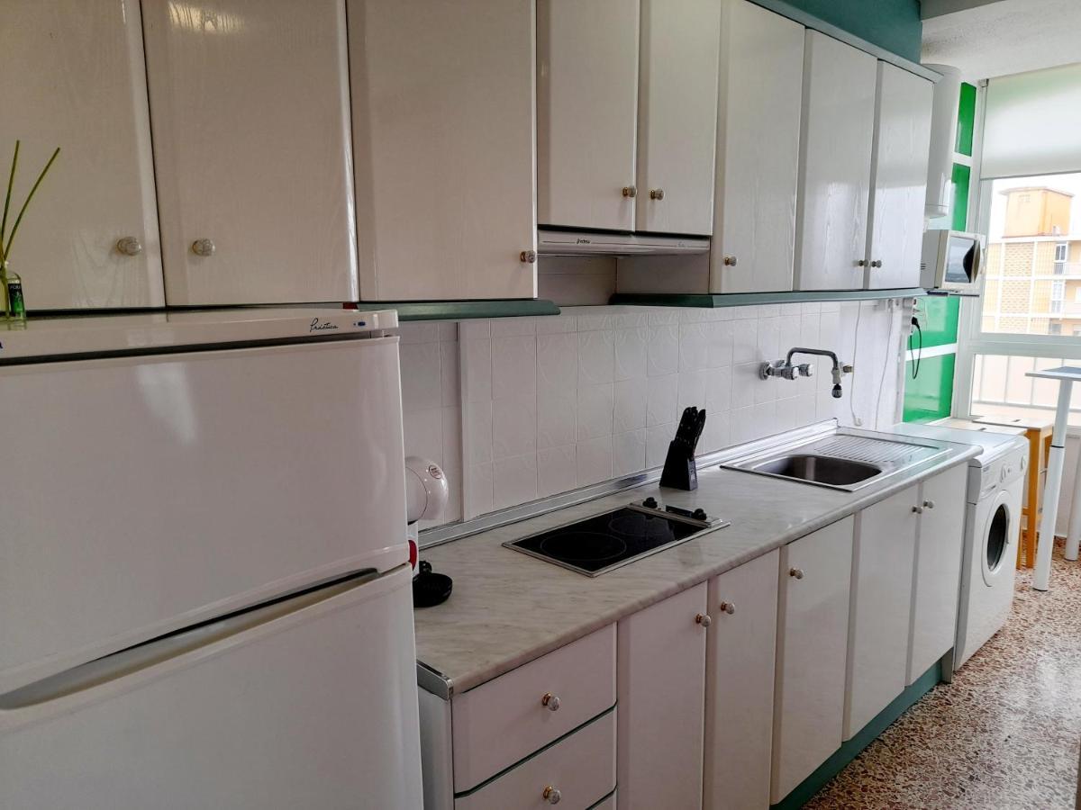Apartamento Vistas Al Mar, 11 Planta, 50M Playa!! Miramar Buitenkant foto