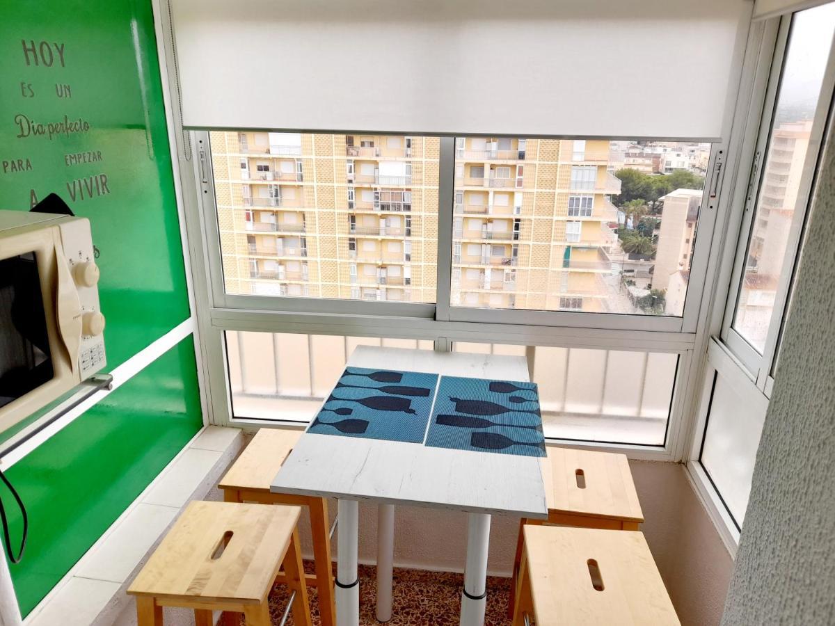 Apartamento Vistas Al Mar, 11 Planta, 50M Playa!! Miramar Buitenkant foto