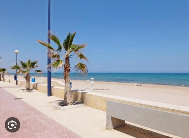 Apartamento Vistas Al Mar, 11 Planta, 50M Playa!! Miramar Buitenkant foto