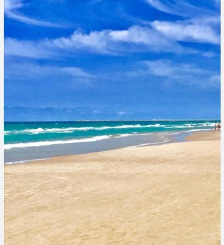 Apartamento Vistas Al Mar, 11 Planta, 50M Playa!! Miramar Buitenkant foto