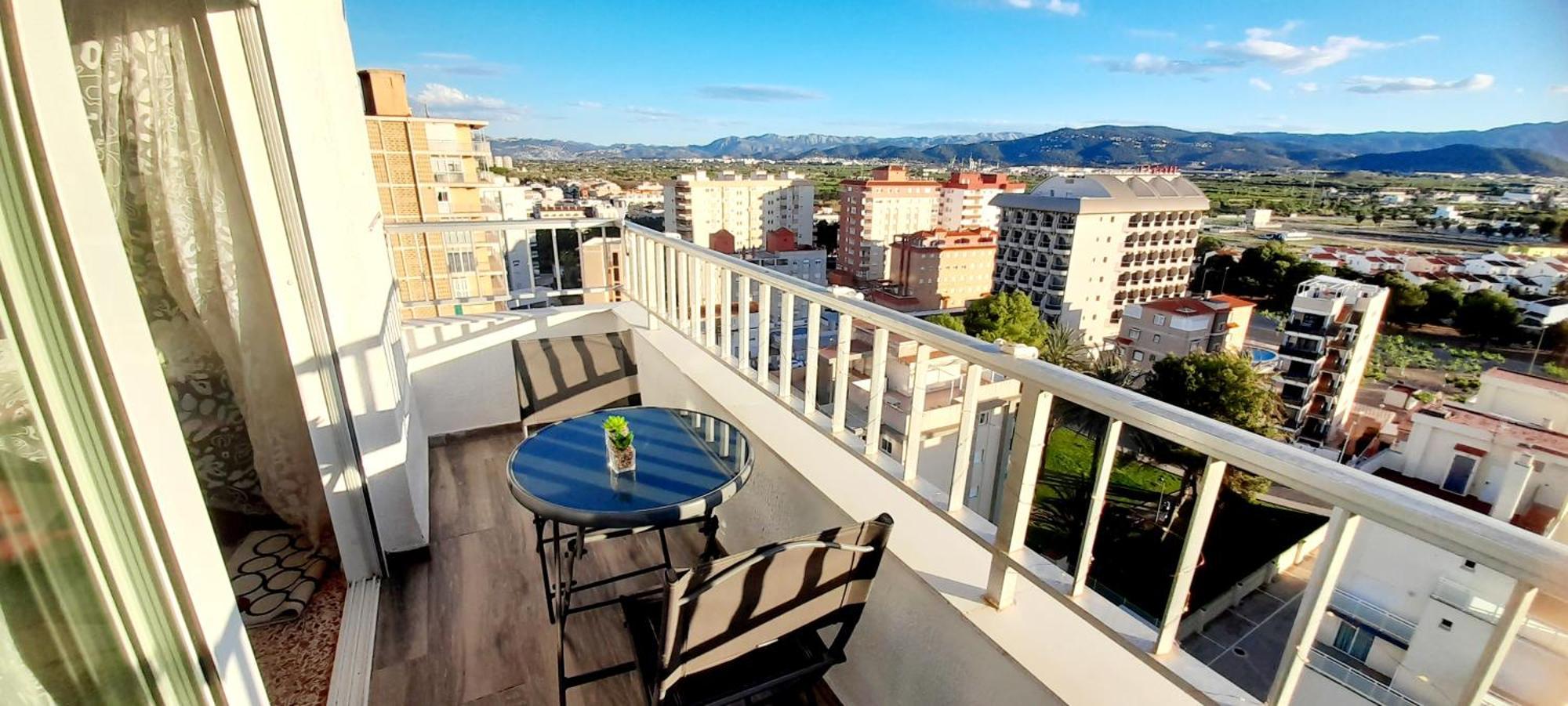 Apartamento Vistas Al Mar, 11 Planta, 50M Playa!! Miramar Buitenkant foto